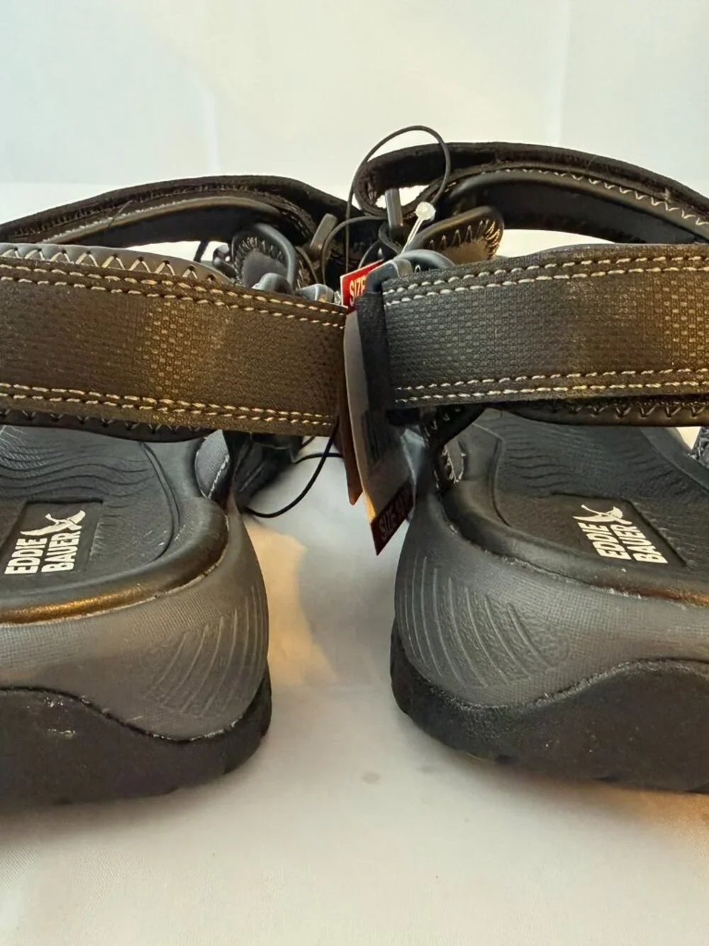 Eddie Bauer  Anchor Men's Water Sandal, Black Size Men 10     New With Tags